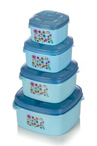 Plastic Container Box - Plastic Material, Soft, Large Size, White Color | Versatile Storage Solution With Snap-on Lid For Household Organization