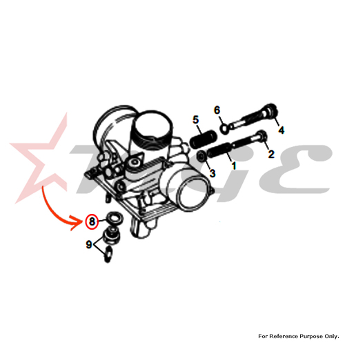 Valve Seat Packing For Royal Enfield - Reference Part Number - #141967