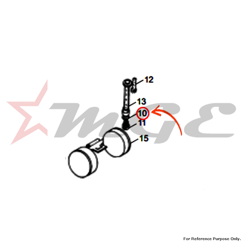 Washer, Main Jet For Royal Enfield - Reference Part Number - #141966