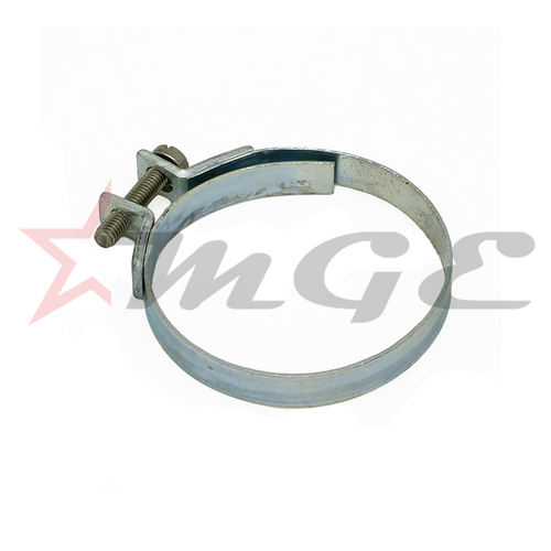 Lambretta GP125 - Bottom Air Hose Clamp - Reference Part Number - #19916150