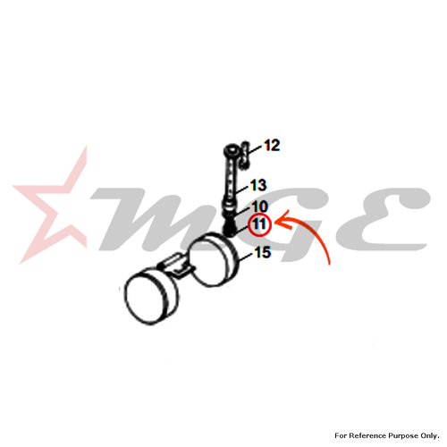 Main Jet 110 For Royal Enfield - Reference Part Number - #112180
