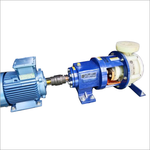 Centrifugal Couple Drive PVDF Chemical Pump By FLOW LINE PUMPS AND ENGINEERS