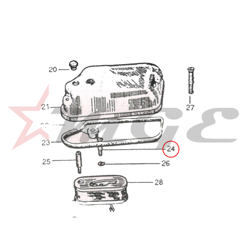 Vespa PX LML Star NV - Screw For Air Cleaner - Reference Part Number - #S-30251