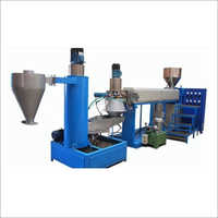 Automatic Plastic Recycling Machine With Die Face Cutter