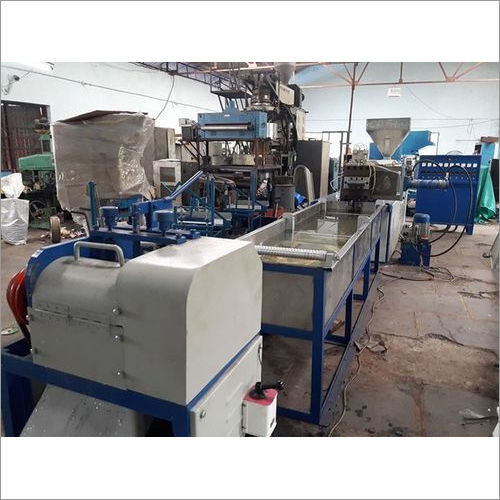 Plastic Recycling Machine with Strand Palletizer