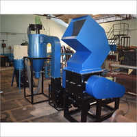Plastic Grinder With Auto Collector And Dust Collector System