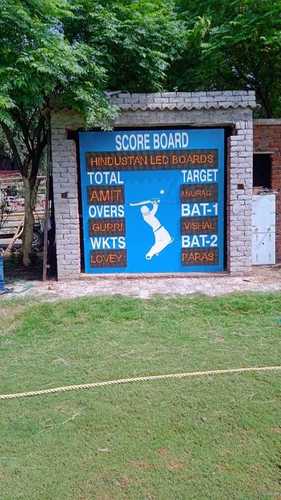Electronic Cricket Scoreboard By HINDUSTAN LED BOARDS