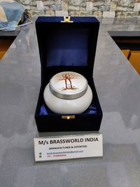 Aluminium Hand Painted High Quality Odyssey Cremation Urn