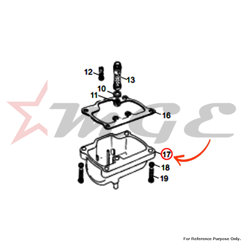 Float Chamber Body For Royal Enfield - Reference Part Number - #141968