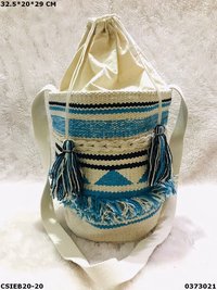 Stylish Dari Cotton Drawstring Jhola Sling Bag
