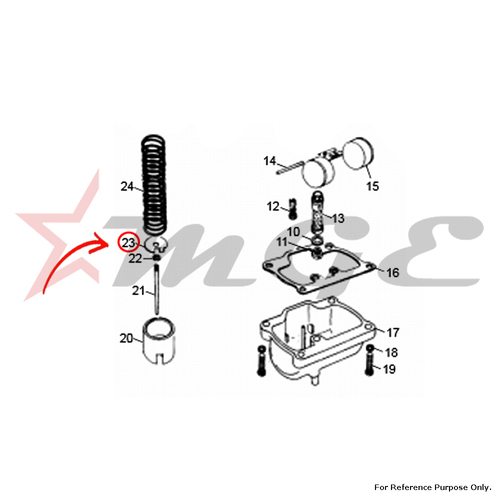 Spring Plate For Royal Enfield - Reference Part Number - #141959