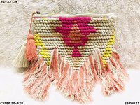 Handmade Stylish Dari Cotton Pouch Bag
