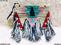 Handmade Stylish Dari Cotton Pouch Bag