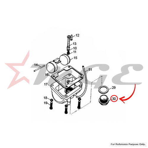 Plug Drain For Royal Enfield - Reference Part Number - #142990