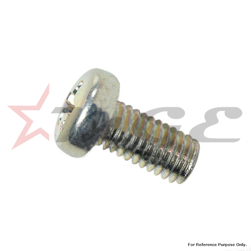 Screw, Pan, 5x10 For Honda CBF125 - Reference Part Number - #93500-05010-0A