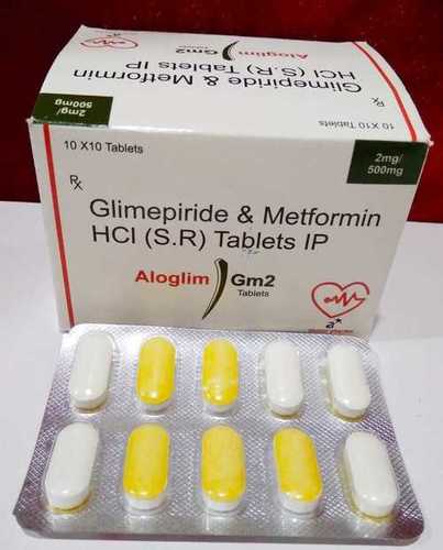 Glimepiride and Metformin HCI Tablets