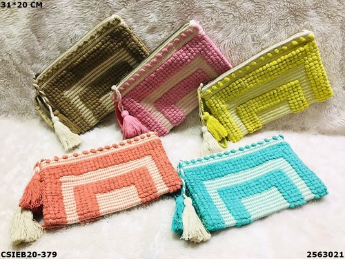 Designer Dari Cotton Pouch Bag