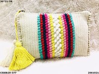 Handcrafted Designer Dari Cotton Pouch Bag