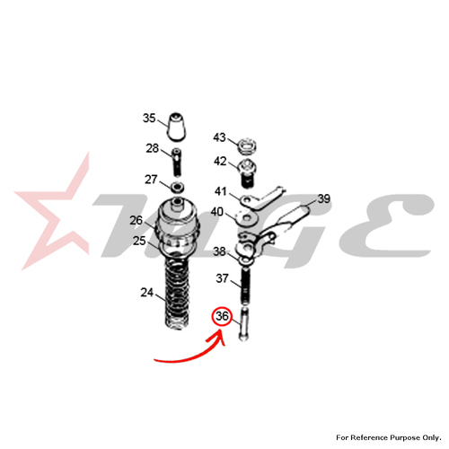 Plunger Assembly - VM 28 For Royal Enfield - Reference Part Number - #142989
