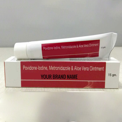 Povidone- Iodine Metronidazole and Aloe Vera Ointment