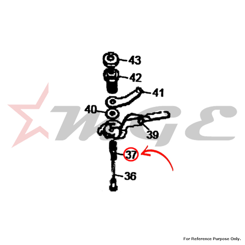 Spring For Royal Enfield - Reference Part Number - #141960
