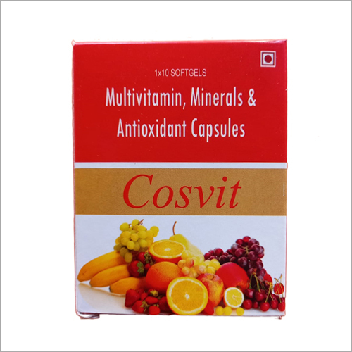 Multivitamin Minerals And Antioxidant Capsules General Medicines