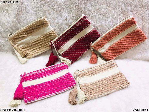 Designer Dari Cotton Handloom Pouch