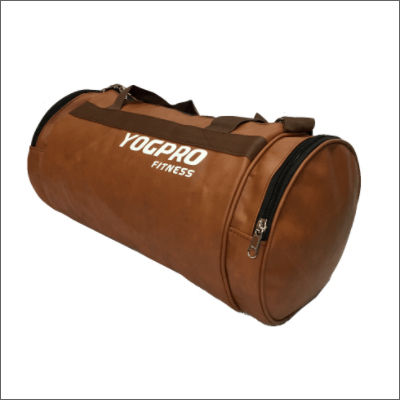 Brown Duffle Gym Bag