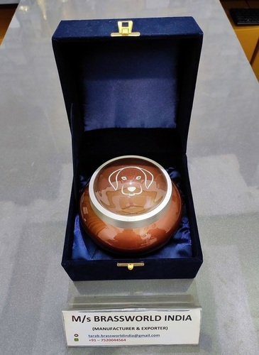 Aluminium Odyssey Hand Painted Pet Cremation Urn