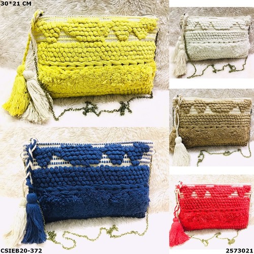 Designer Handmade Dari Cotton Pouch Bag