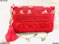 Designer Handmade Dari Cotton Pouch Bag