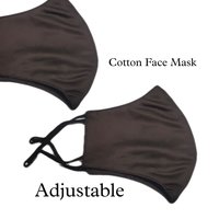 PLAIN COTTON FACE MASK
