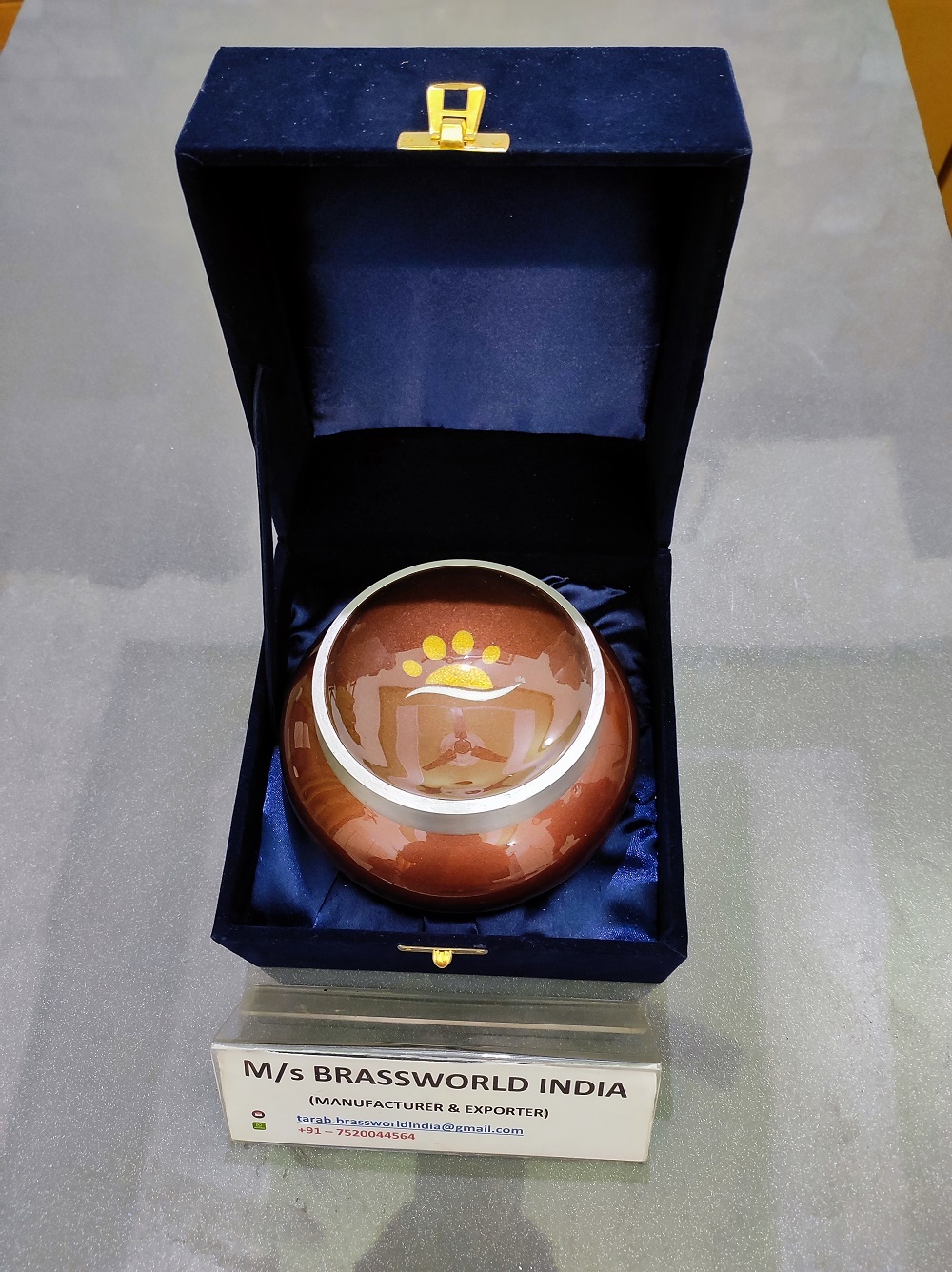 Blissful Odyssey Aluminium Adult Cremation Urn