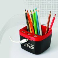 Giftmart Light Up USB Hub with Pen Holder