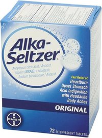 Alka Seltzer Original 36 Effervesent Tablets