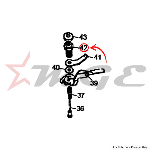 Guide Holder For Royal Enfield - Reference Part Number - #141962