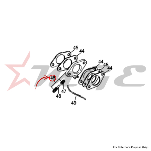 Flange Assembly - For Royal Enfield - Reference Part Number - #112089, #143287