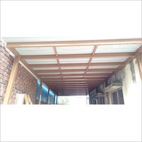 Mild Steel Balcony Roofing Shed