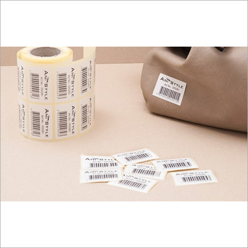 White Barcode Labels
