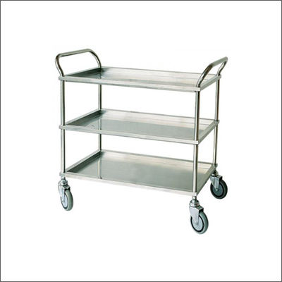 3 Shelves Instrument Trolley