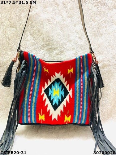 Designer Dari Cotton Sling Cross Body Bag.