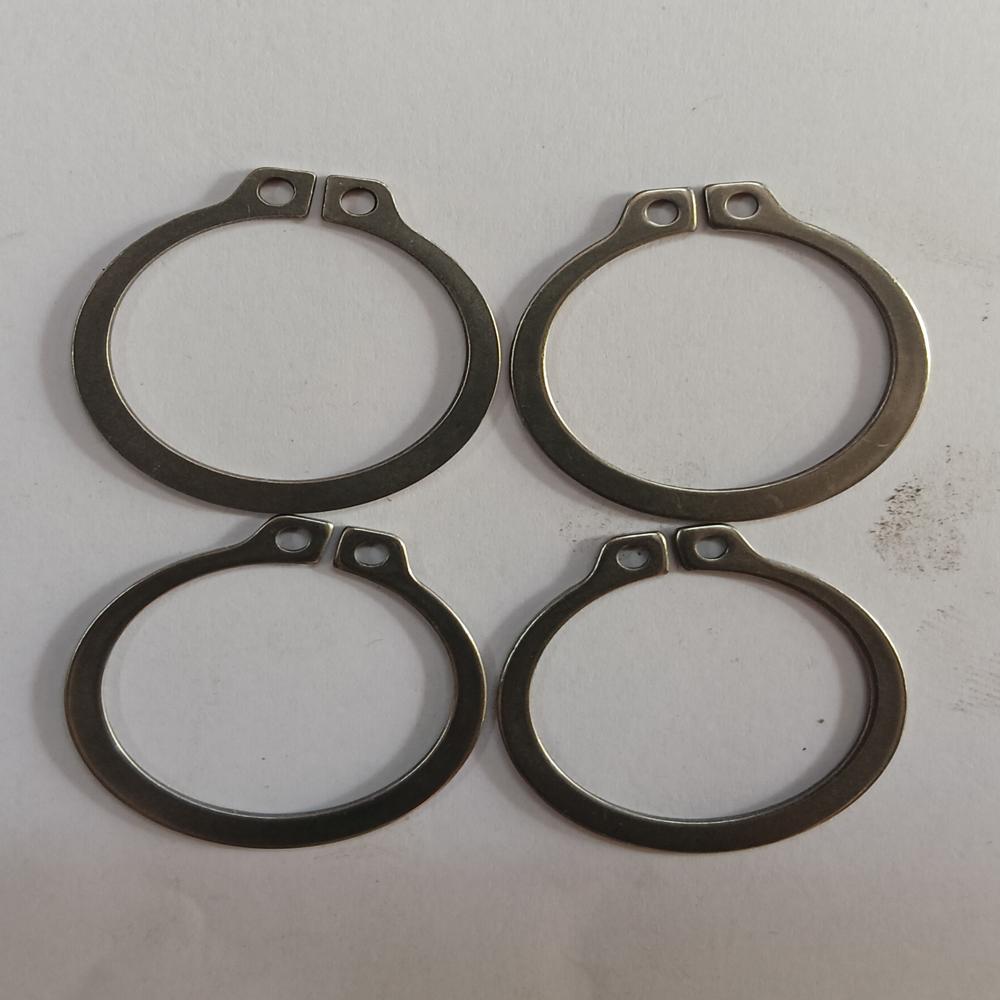 Stainless Steel Circlip - Color: Black/Silver