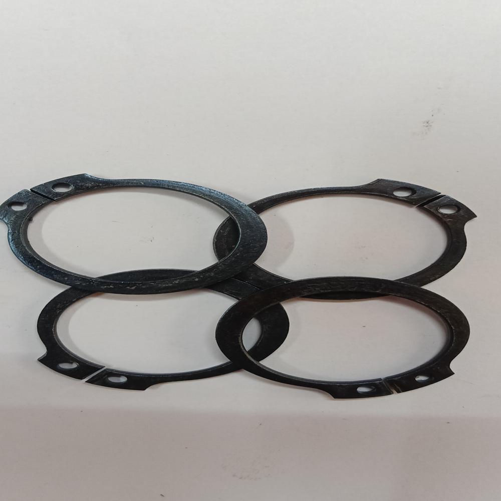 External Circlip - Spring Steel, Varies Size, Black Color | DIN 471 Standard, Industrial and Agricultural Usage