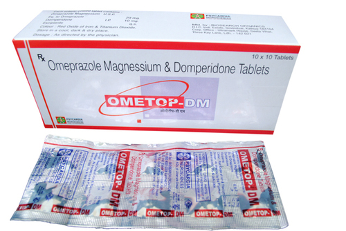 OMETOP- DM Omeprazole Magnesium &  Domperidone  Tablets