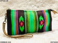 Designer Dari Wool Cotton Pouch Bag