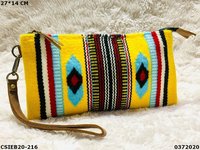 Designer Dari Wool Cotton Pouch Bag