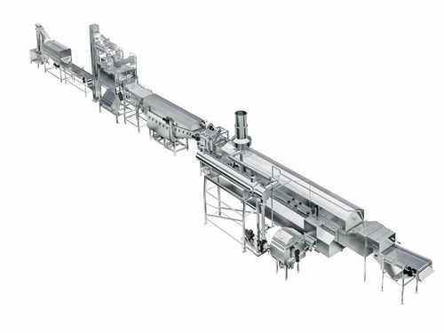 Fully Automatic Frech Fries Production Lines Dimension(L*W*H): 40 Foot (Ft)