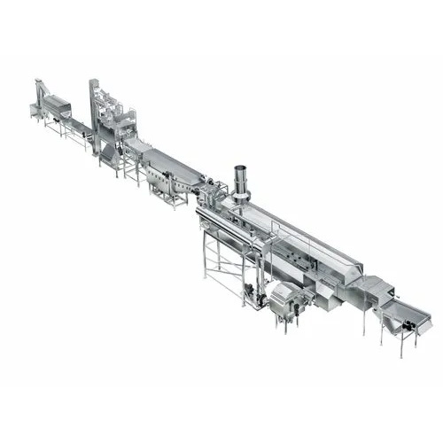 Fully Automatic Frech Fries Production Lines - Dimension (L*W*H): 40 Foot (Ft)