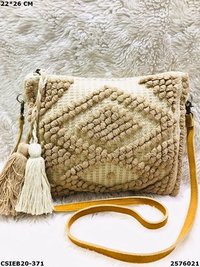 Handcrafted Designer Dari Cotton Sling Bag