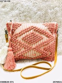Handcrafted Designer Dari Cotton Sling Bag